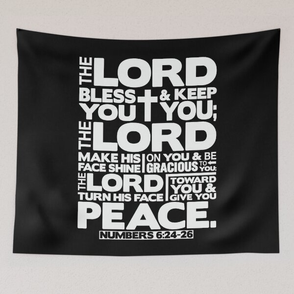 Item preview, Numbers 6:24-26 The Lord Bless You & Keep You designed and sold by plushism.