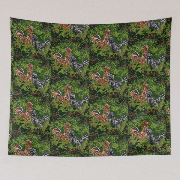 Item preview, Polish chicken pair designed and sold by StudioCorvid.