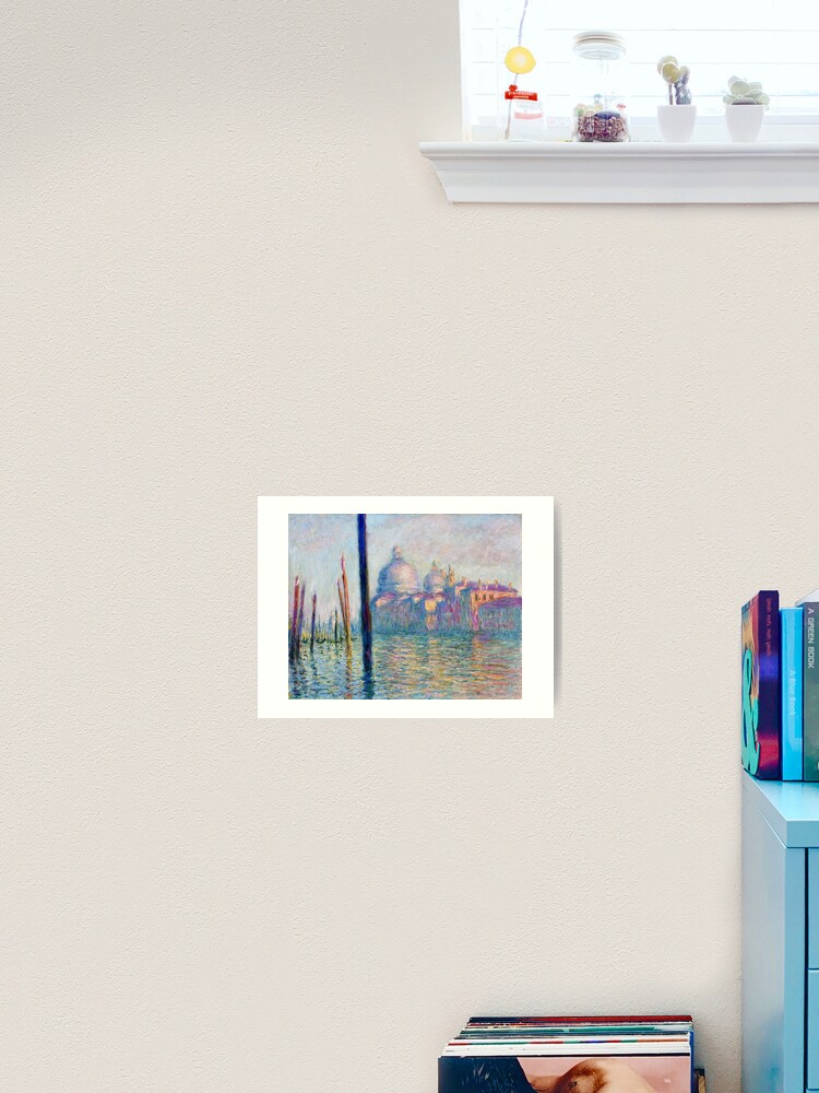 The Grand Canal 1908 Poster Canvas Print 16 Claude Monet