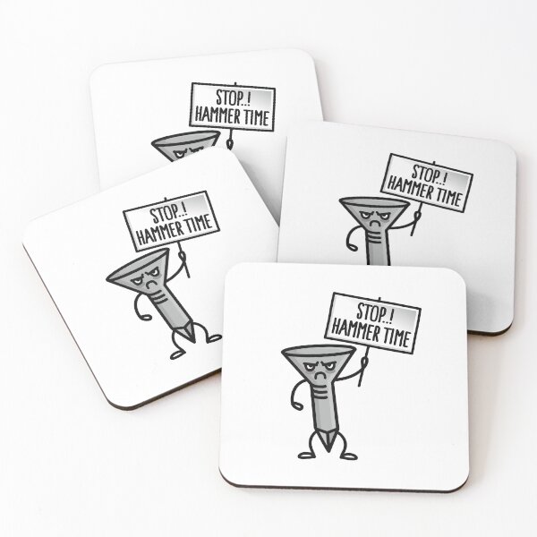 Item preview, Stop Hammer time funny Carpenter Handy Dad Husband designed and sold by LaundryFactory.