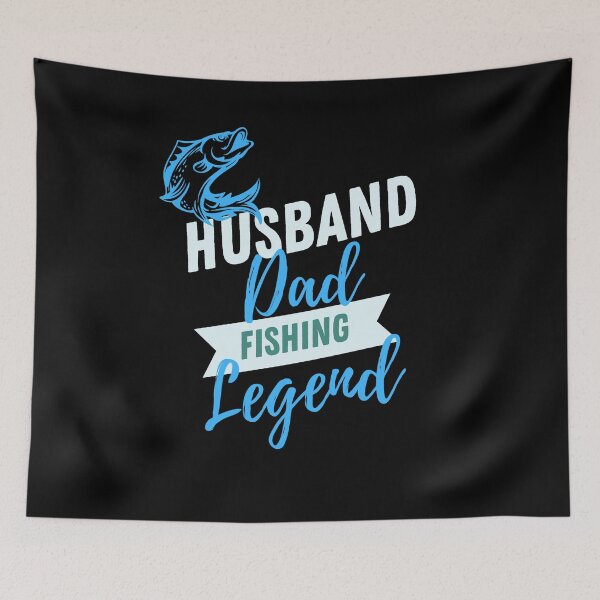 Item preview, Husband Dad Fishing Legend Bass Fisherman Dad Fishing Great Gift Idea for Father's Day designed and sold by Alieso.
