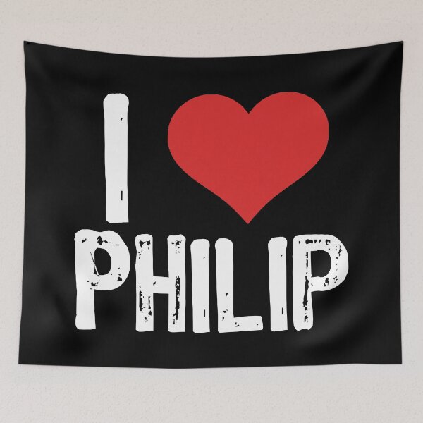 Item preview, I Love Philip designed and sold by The "I Love Everything" Shop.