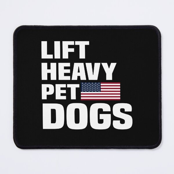 Item preview, Funny Lift Heavy Pet Dogs Gym Gift for Weightlifters And Dog Lovers  designed and sold by AMERZAGUE DESIGN.