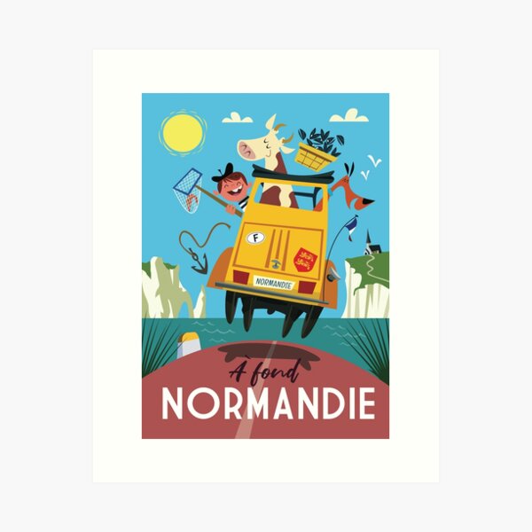 Item preview, Normandie poster designed and sold by Gary Godel.
