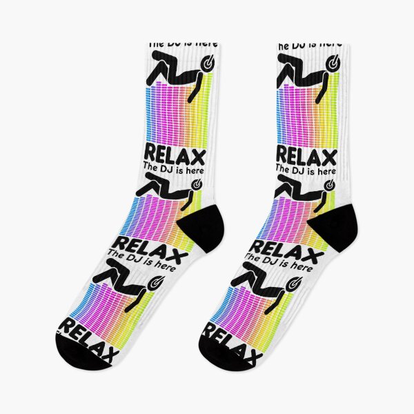 Item preview, Relax The DJ Is Here Equalizer DJ Rainbow Sound Engineer designed and sold by GrandeDuc.