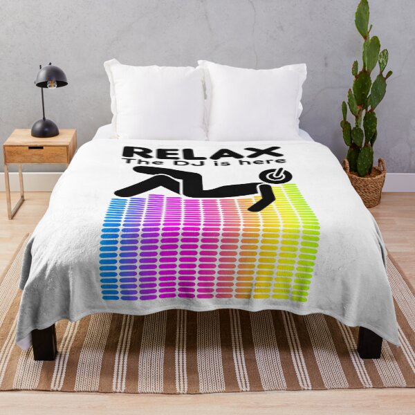Item preview, Relax The DJ Is Here Equalizer DJ Rainbow Sound Engineer designed and sold by GrandeDuc.