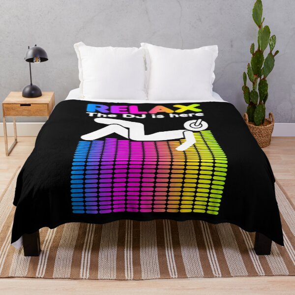 Item preview, Relax The DJ Is Here Equalizer DJ Rainbow Sound Engineer designed and sold by GrandeDuc.