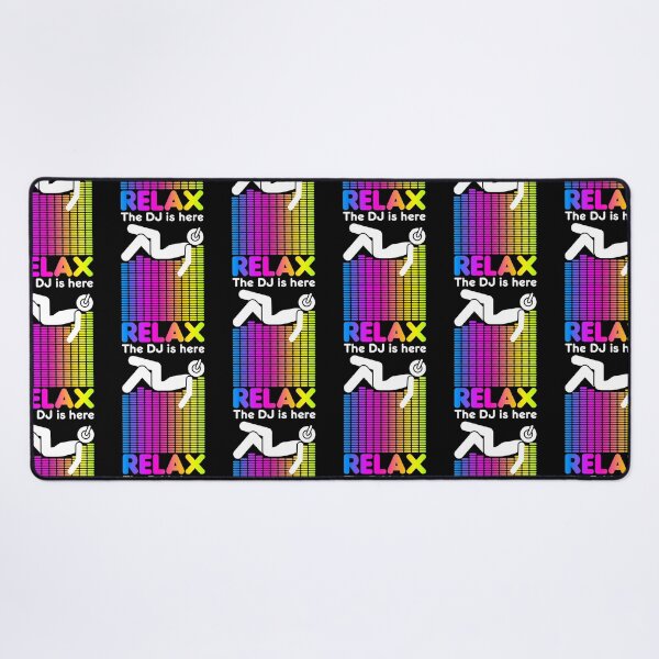Item preview, Relax The DJ Is Here Equalizer DJ Rainbow Sound Engineer designed and sold by GrandeDuc.