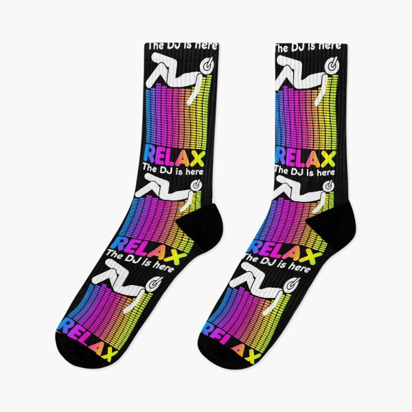 Item preview, Relax The DJ Is Here Equalizer DJ Rainbow Sound Engineer designed and sold by GrandeDuc.