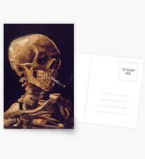Vincent Van Gogh's 'Skull with a Burning Cigarette' Postcards
