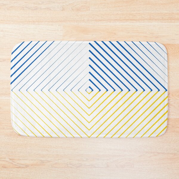 Item preview, Optical Illusion, Colors of Ukrainian Flag, Optical Art designed and sold by AlfabetDesign.