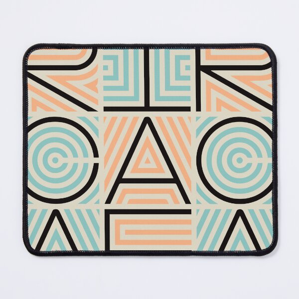 Item preview, African Modern Geometric Afrocentric Line Art designed and sold by Inogitna Designs.
