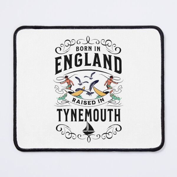 Item preview, Born in England Raised in Tynemouth surfer surfing  designed and sold by MerchByCraig.