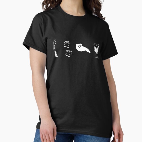 Item preview, Logo Vagabond - Blanc designed and sold by RPGSulSide.