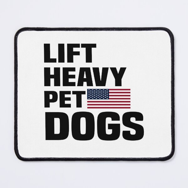 Item preview, Funny Lift Heavy Pet Dogs Gym Gift for Weightlifters And Dog Lovers designed and sold by AMERZAGUE DESIGN.
