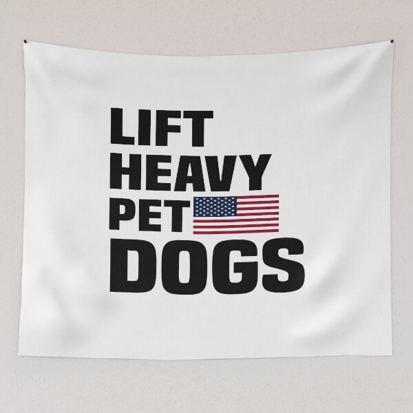 Item preview,  Funny Lift Heavy Pet Dogs Gym Gift for Weightlifters And Dog Lovers  designed and sold by AMERZAGUE DESIGN.
