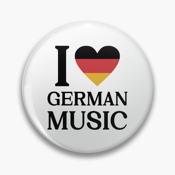 Item preview, I Love German Music designed and sold by MarkTees.