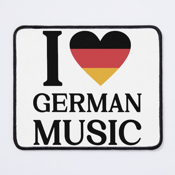 Item preview, I Love German Music designed and sold by MarkTees.