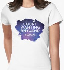 ACOWAR - A Court of Wanting a Rhysand Women's Fitted T-Shirt