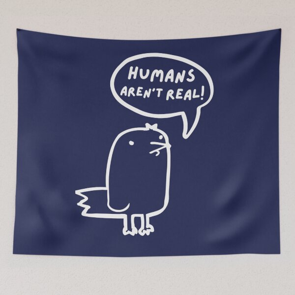 Item preview, Funny Humans Arent Real    designed and sold by GhostTees.