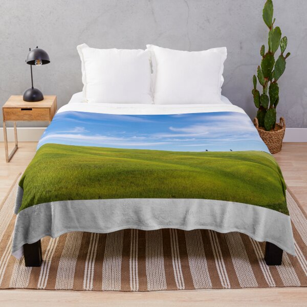 Item preview, Green fields and trees in Val D Orcia designed and sold by pietrofoto.