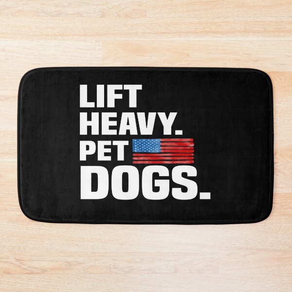 Item preview, Funny Lift Heavy Pet Dogs Gym Gift for Weightlifters And Dog Lovers  designed and sold by AMERZAGUE DESIGN.