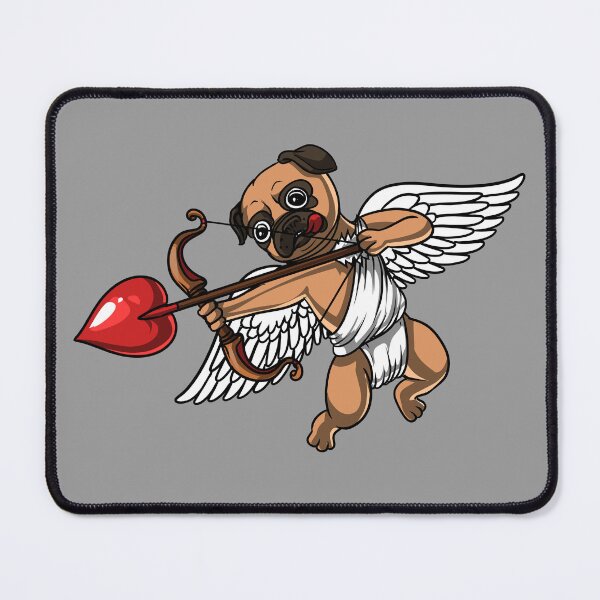 Item preview, Pug Dog Cupid designed and sold by underheaven.