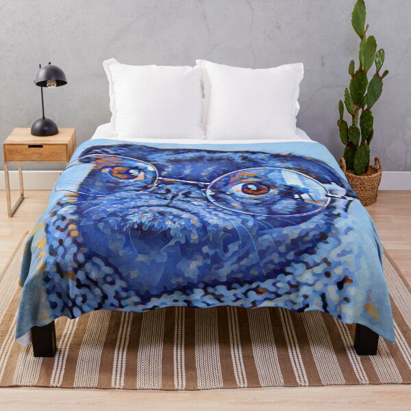 Item preview, Winter Teacher Glasses Pop Art Portrait Puppy Pug Life Art designed and sold by TheWildFlix.