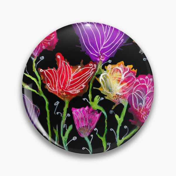 Midnight Garden Pin