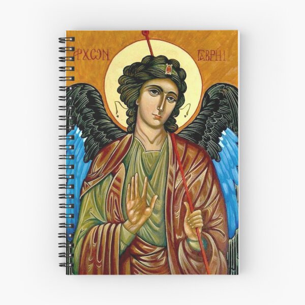 Item preview, Archangel Gabriel The Messenger by Olga Bileski designed and sold by ikon-olga.