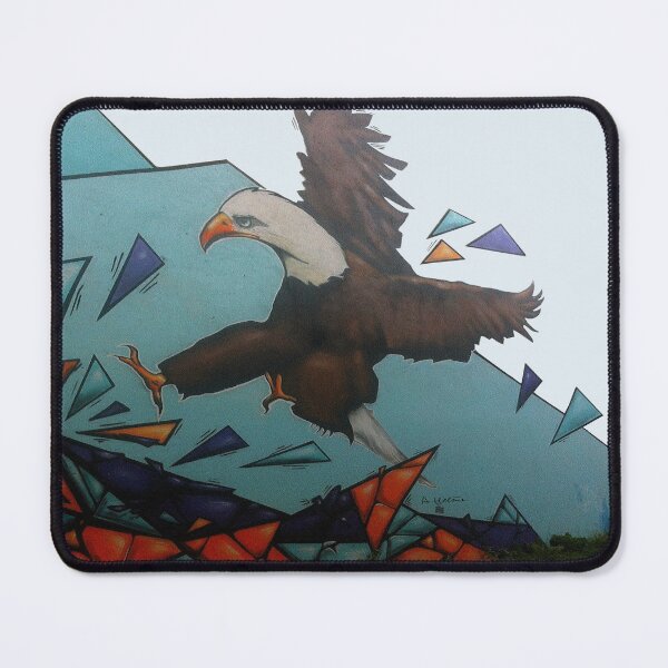 Item preview, Eagle on broken glass designed and sold by AHELENE.