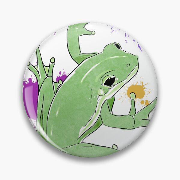 Artikelvorschau, bunter Frosch entworfen und verkauft von neigeternelle.