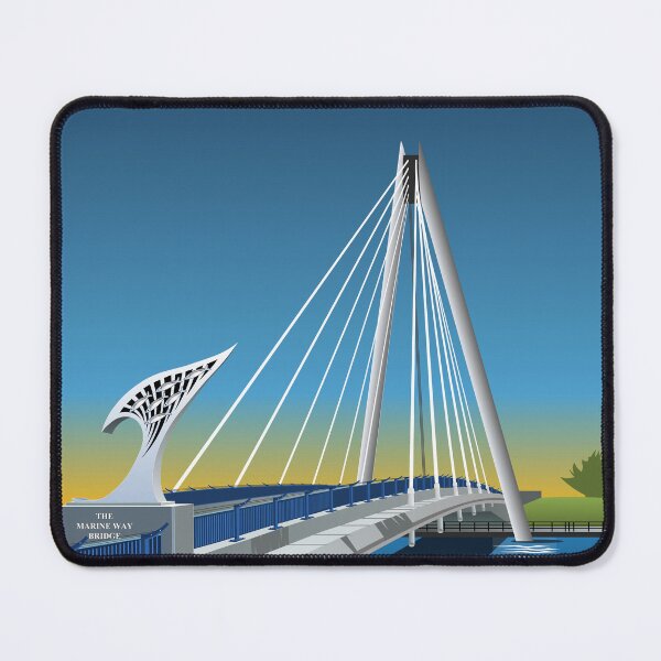 Item preview, Southport Marine Way Bridge by Night designed and sold by andrewamoore.