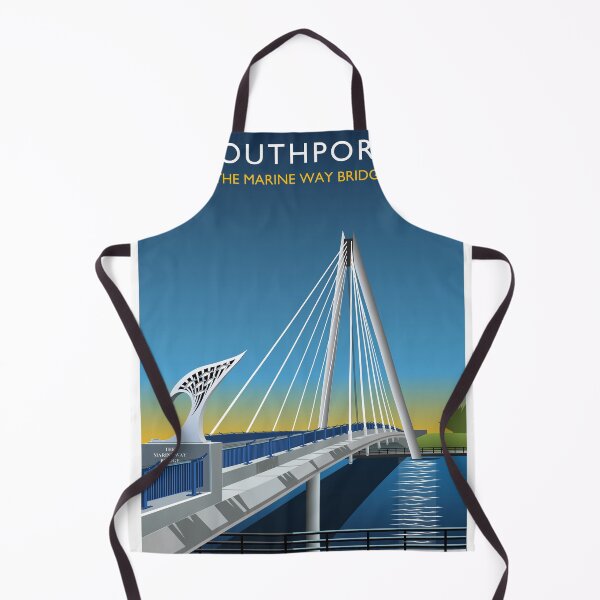 Item preview, Southport Marine Way Bridge by Night designed and sold by andrewamoore.
