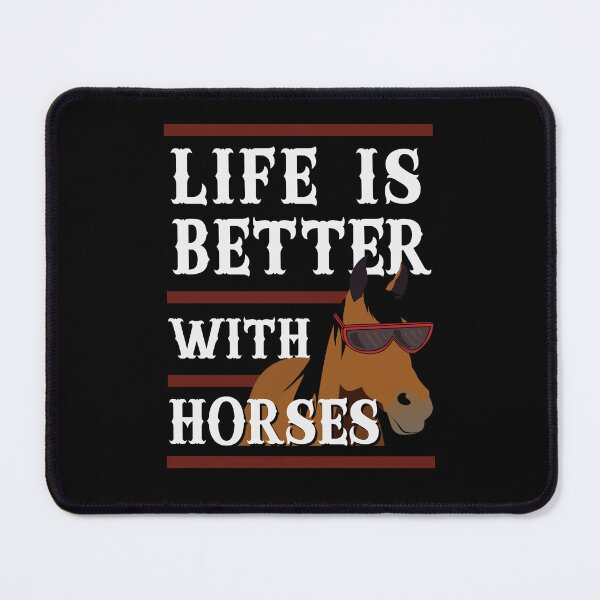 Item preview, Funny Horse Owner- Life Is Better With Horses - Horse Lover designed and sold by cannevas.