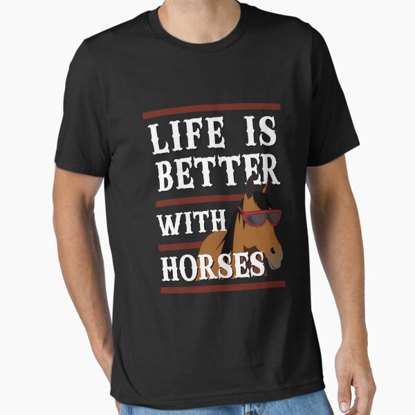 Item preview, Funny Horse Owner- Life Is Better With Horses - Horse Lover  designed and sold by cannevas.