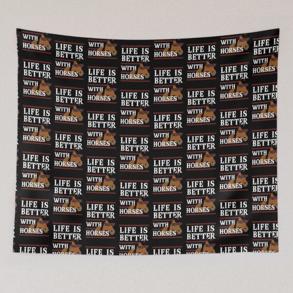 Item preview, Funny Horse Owner- Life Is Better With Horses - Horse Lover  designed and sold by cannevas.