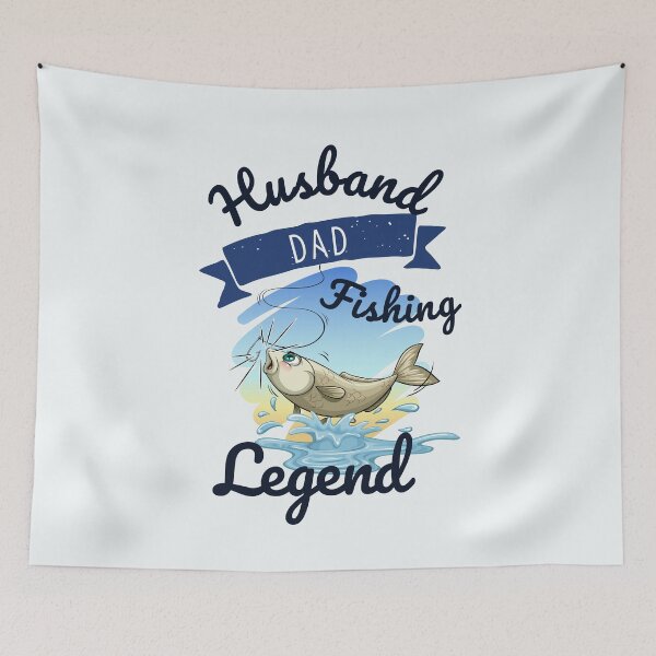 Item preview, Husband Dad Fishing Legend Great for Fisherman And Cool Gift For Father's Day designed and sold by Alieso.