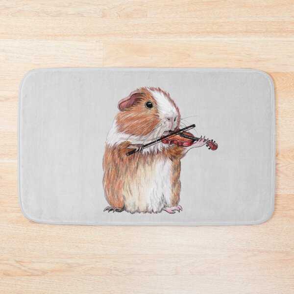 Item preview, Guinea pig violin player designed and sold by Katerina Makarova.