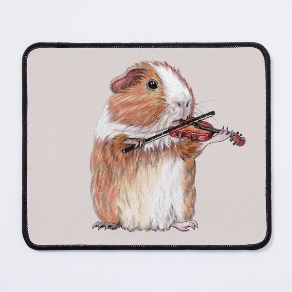 Item preview, Guinea pig violin player designed and sold by Katerina Makarova.