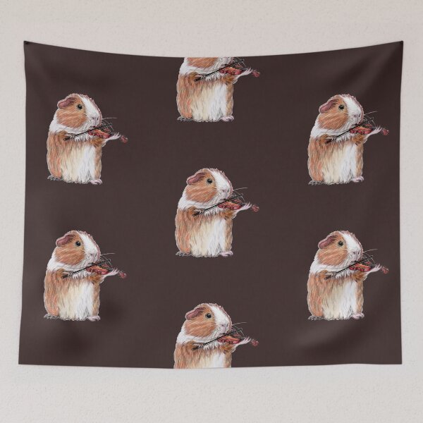 Item preview, Guinea pig violin player designed and sold by Katerina Makarova.