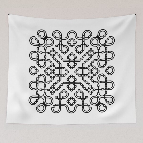Item preview, Azulejos Truchet 2 designed and sold by KeithHix.