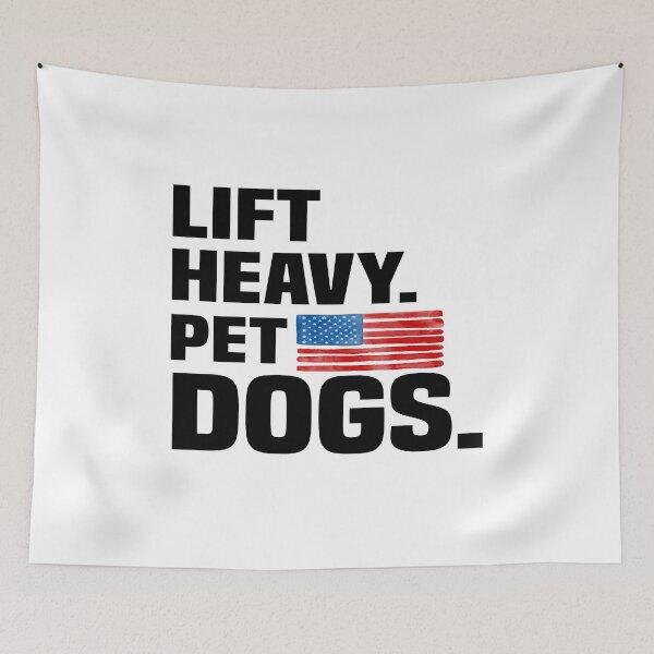 Item preview,  Funny Lift Heavy Pet Dogs Gym Gift for Weightlifters And Dog Lovers  designed and sold by AMERZAGUE DESIGN.