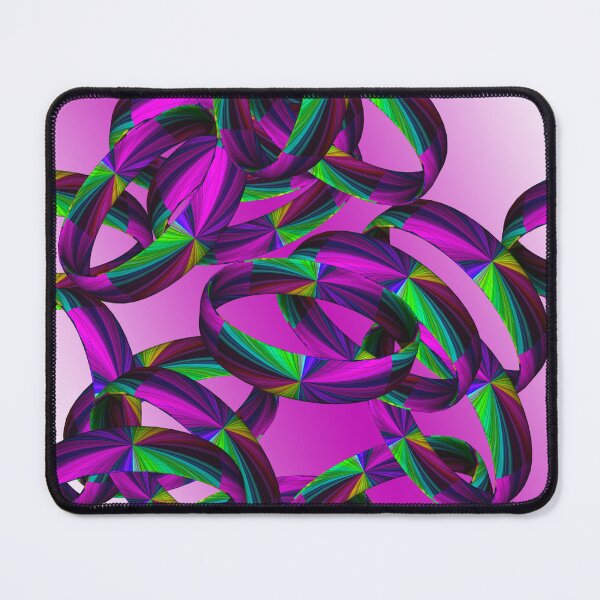 Item preview, Cool rings in a funky design - fuchsia, abstract designed and sold by MarionsArt.