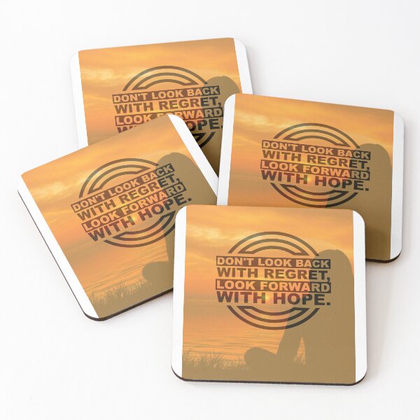 Item preview, Don’t look back with regret,look forward with hope  designed and sold by time-to-relax.