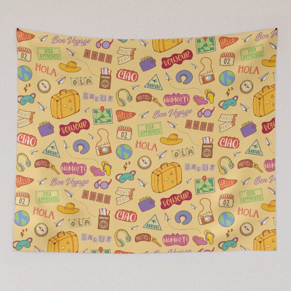 Item preview, Travel Essentials - Go On An Adventure designed and sold by Abhishek Goldar.