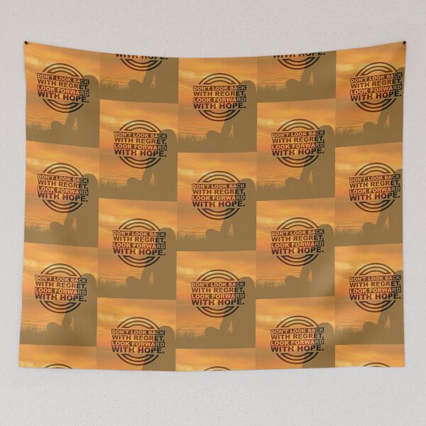 Item preview, Don’t look back with regret,look forward with hope  designed and sold by time-to-relax.