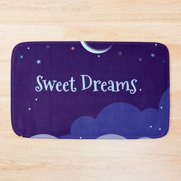 Item preview, Dreamy Art Sweet Dreams With Moon Stars And Clouds designed and sold by risingrocket.
