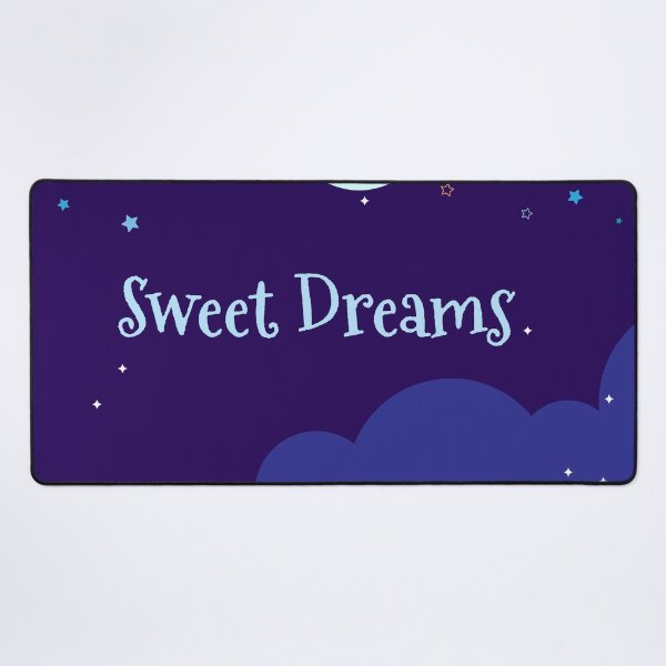 Item preview, Dreamy Art Sweet Dreams With Moon Stars And Clouds designed and sold by risingrocket.