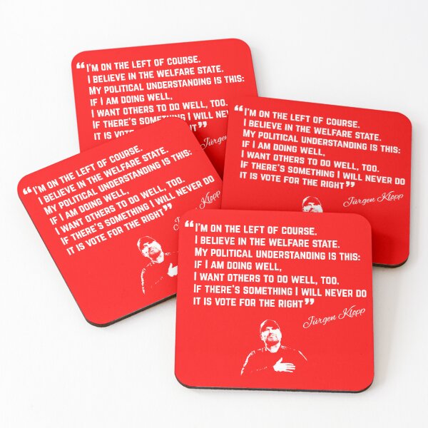 Item preview, I Am On The Left Of Course, Klopp Quote designed and sold by gamefacegear.